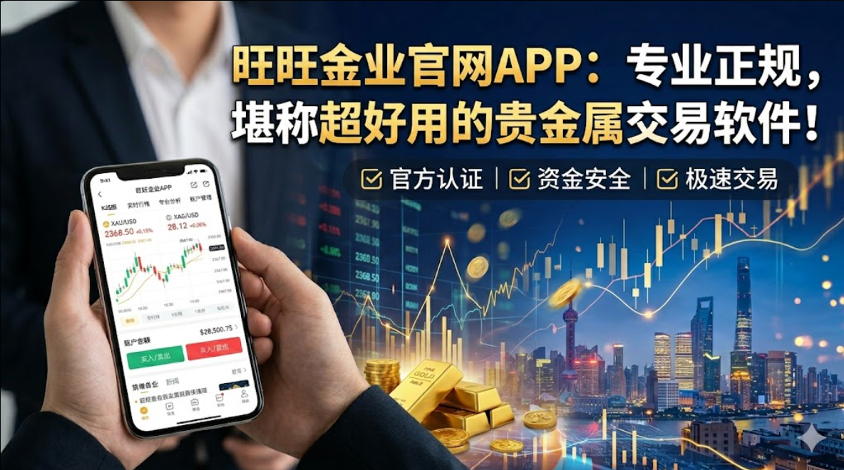 现货黄金投资市场现状分析：旺旺金业解读价格波动背后的逻辑